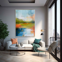Abstract Canvas Art #AB624