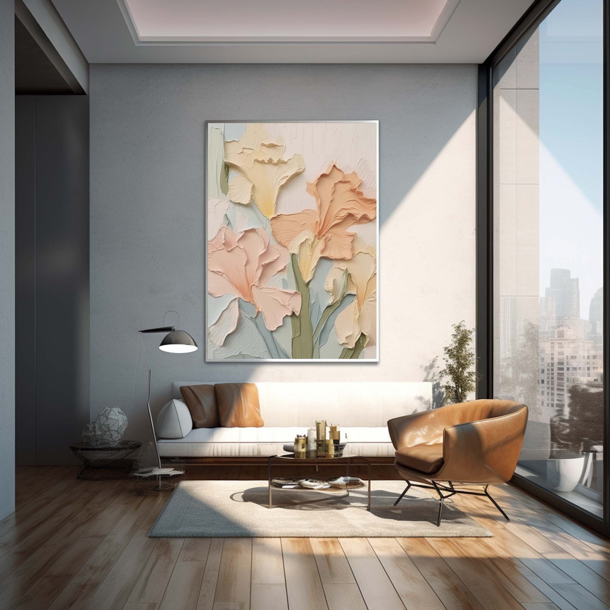 Flower Canvas Art #FL028