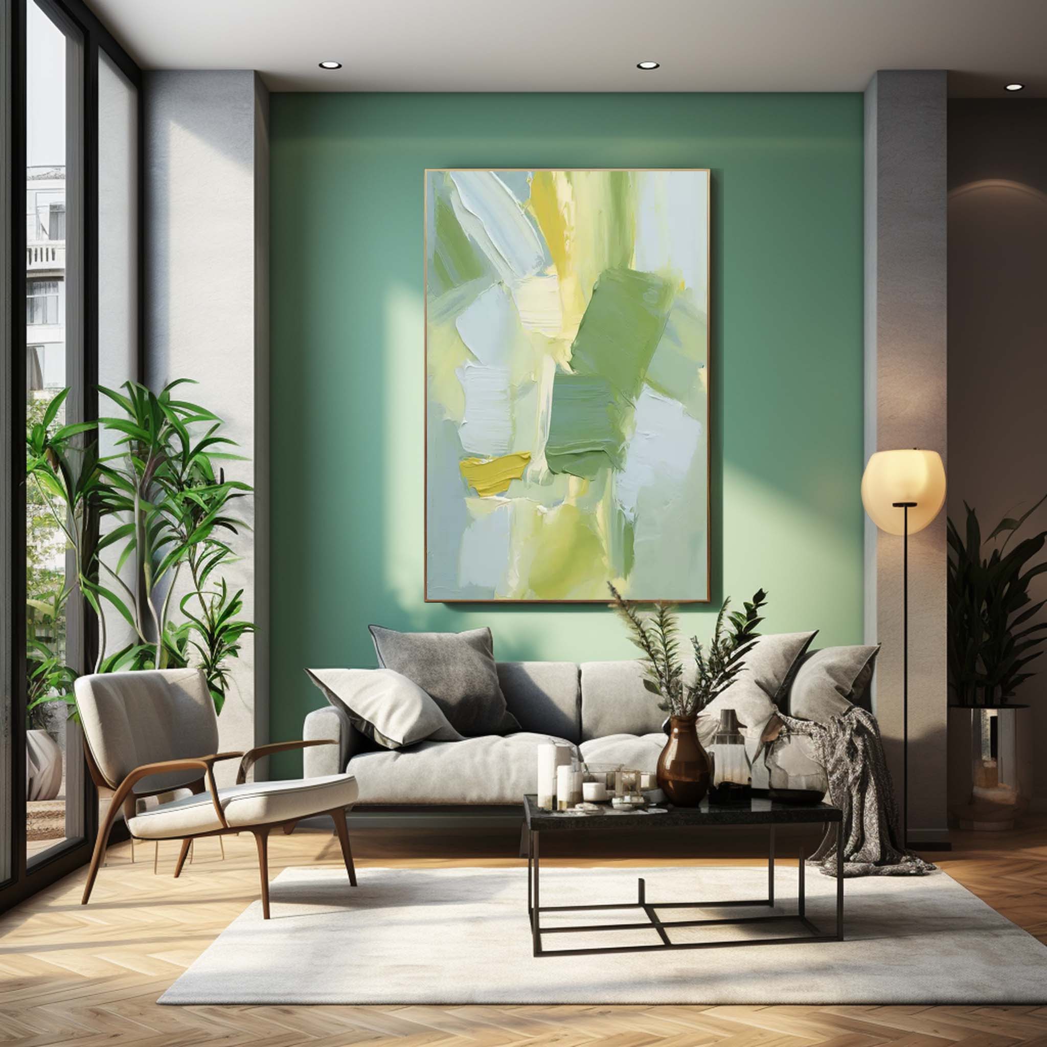 Abstract Canvas Art #AB305