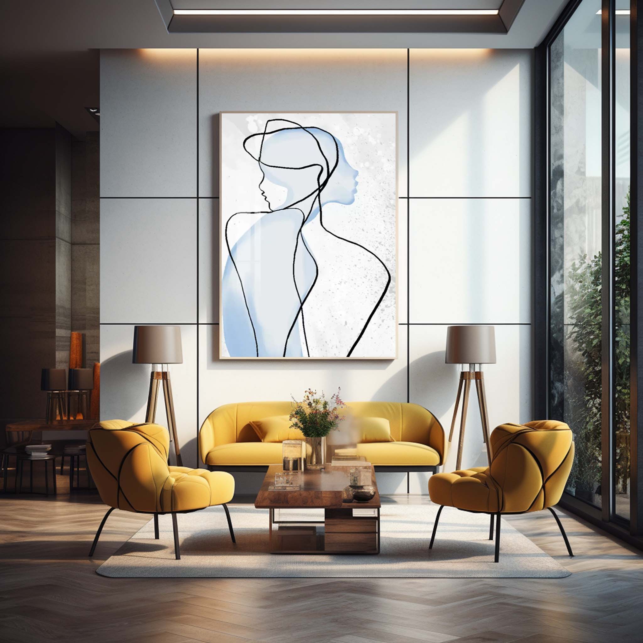 Abstract Canvas Art #AB410