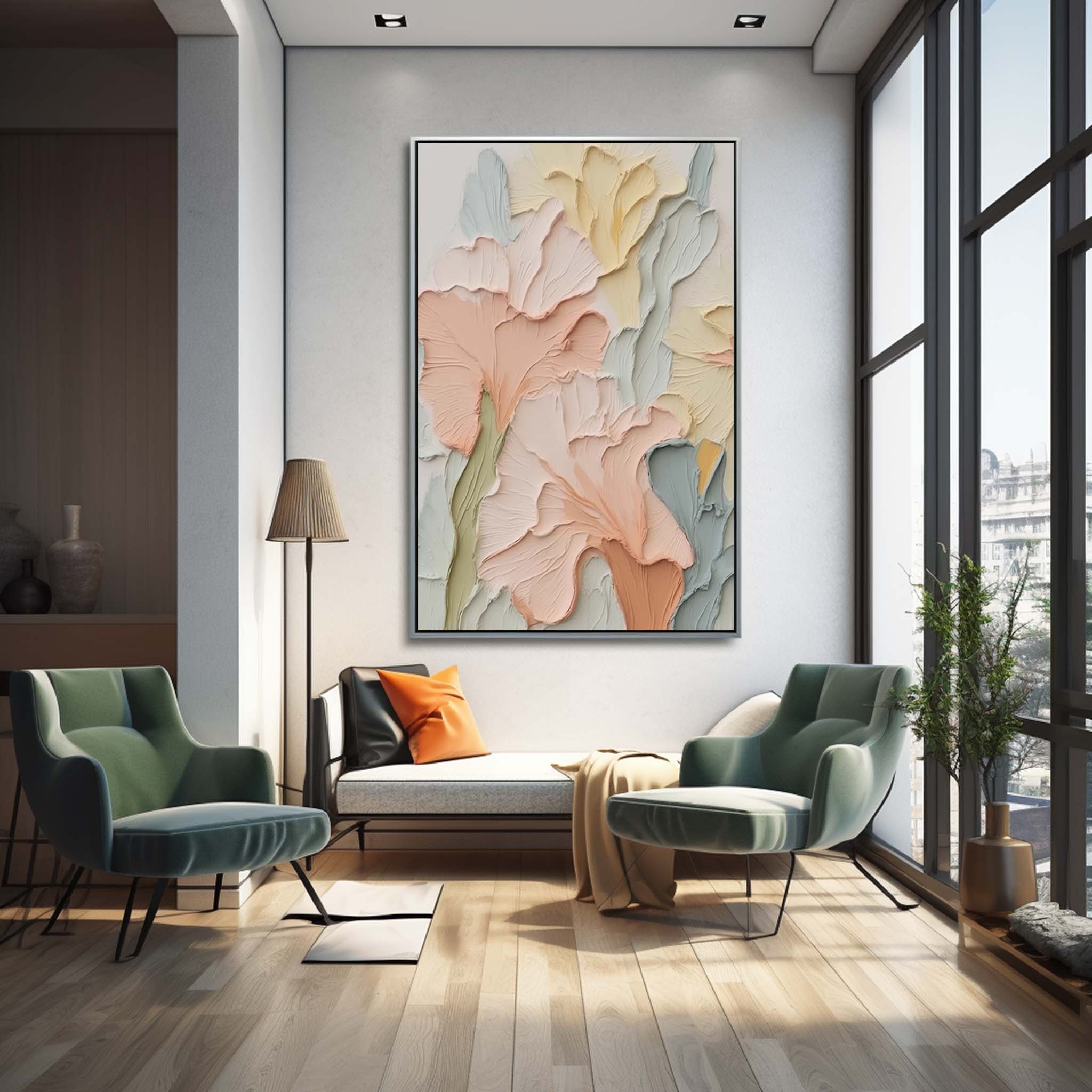 Flower Canvas Art #FL029