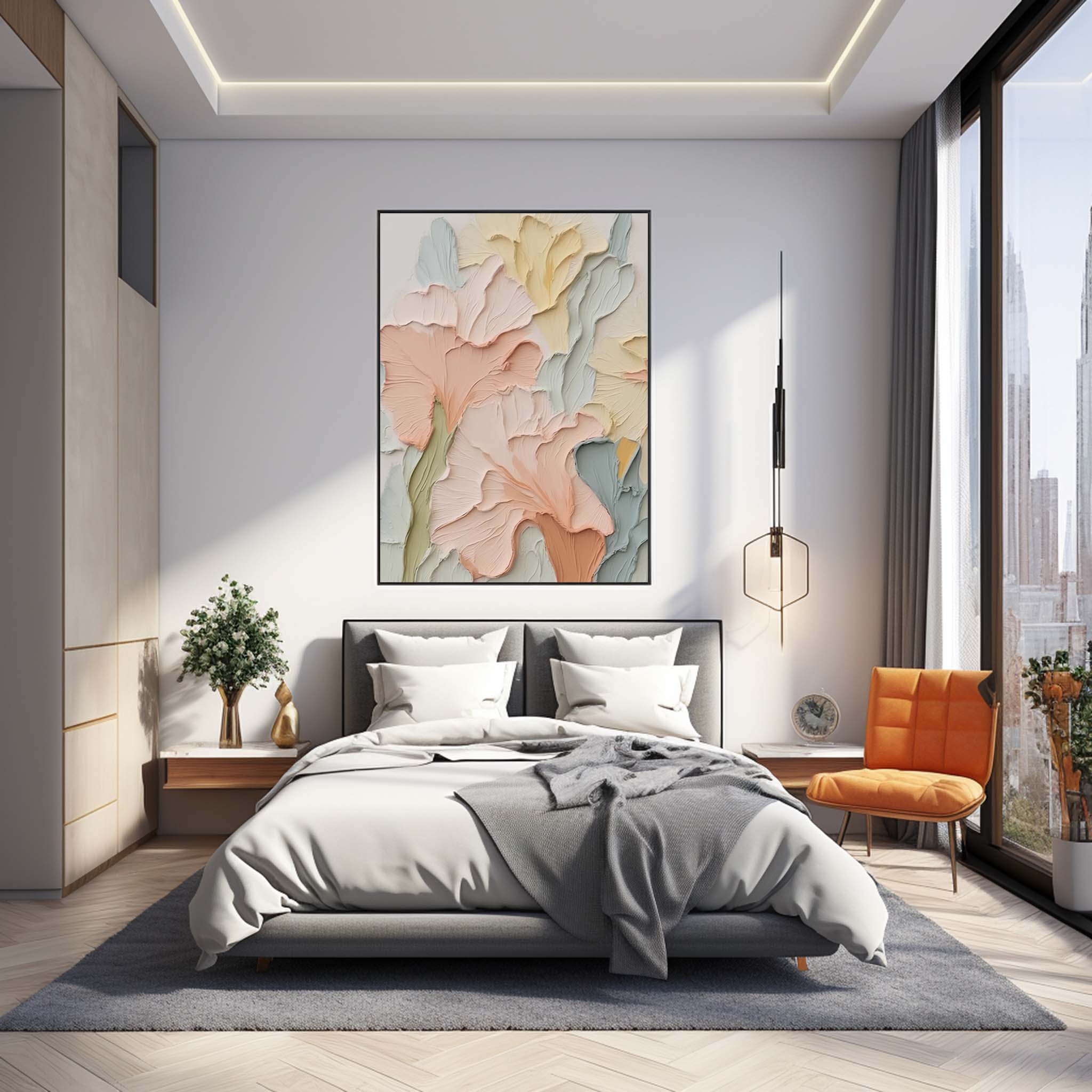 Flower Canvas Art #FL029