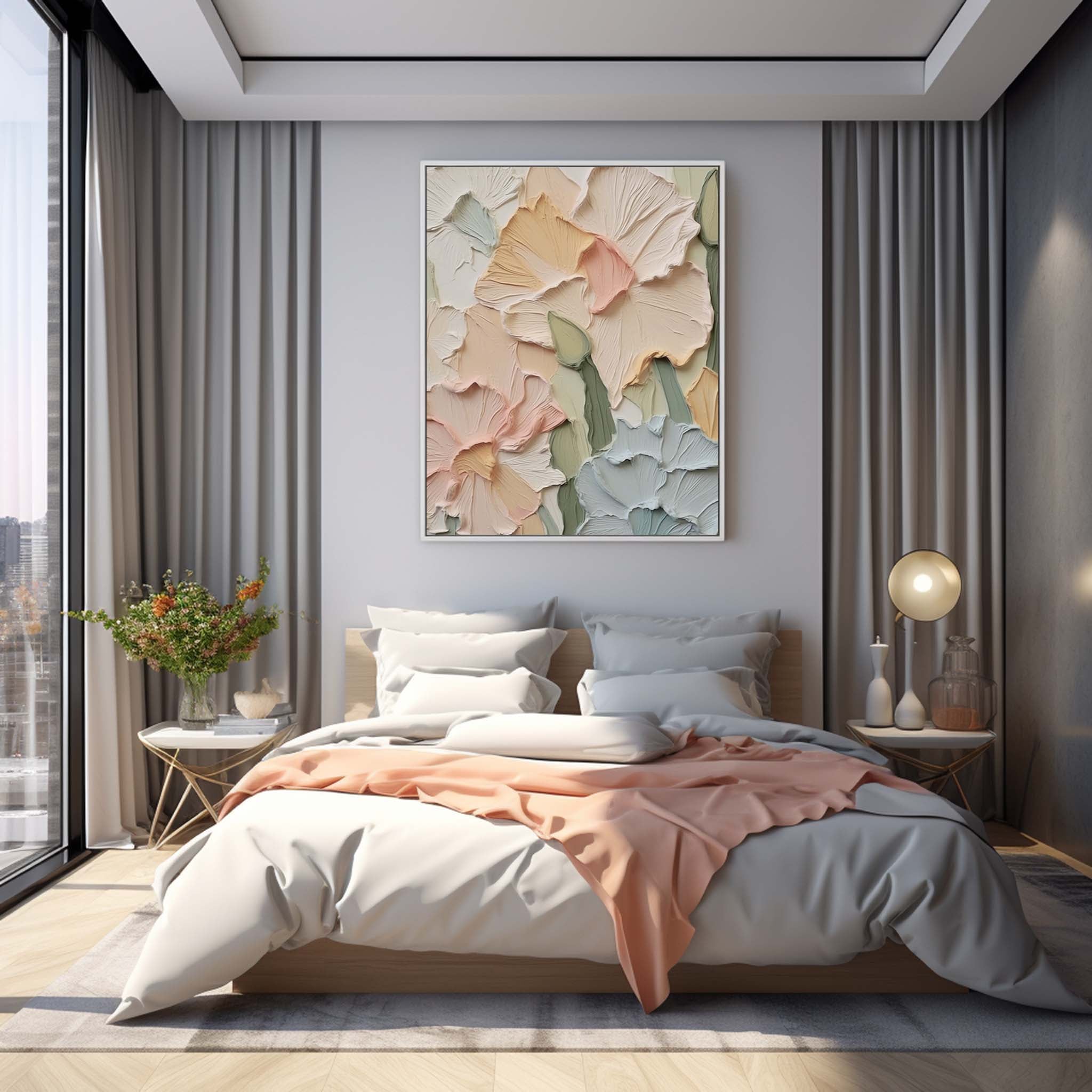 Flower Canvas Art #FL027