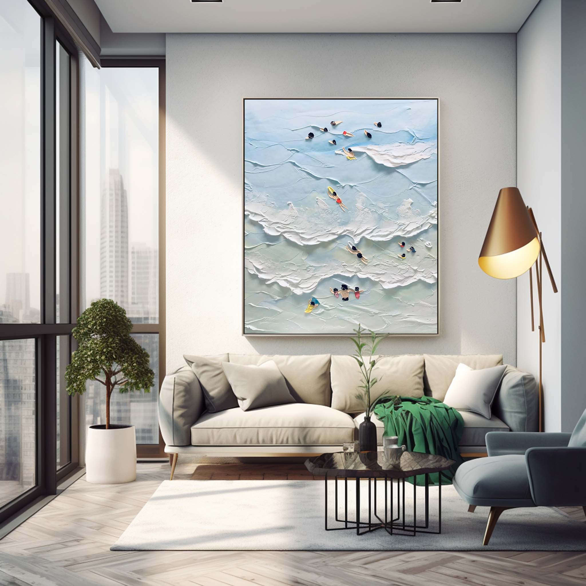 Beach & Ocean Canvas Art #BE019