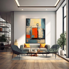 Abstract Canvas Art #AB316