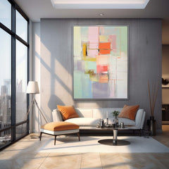 Abstract Canvas Art #AB353