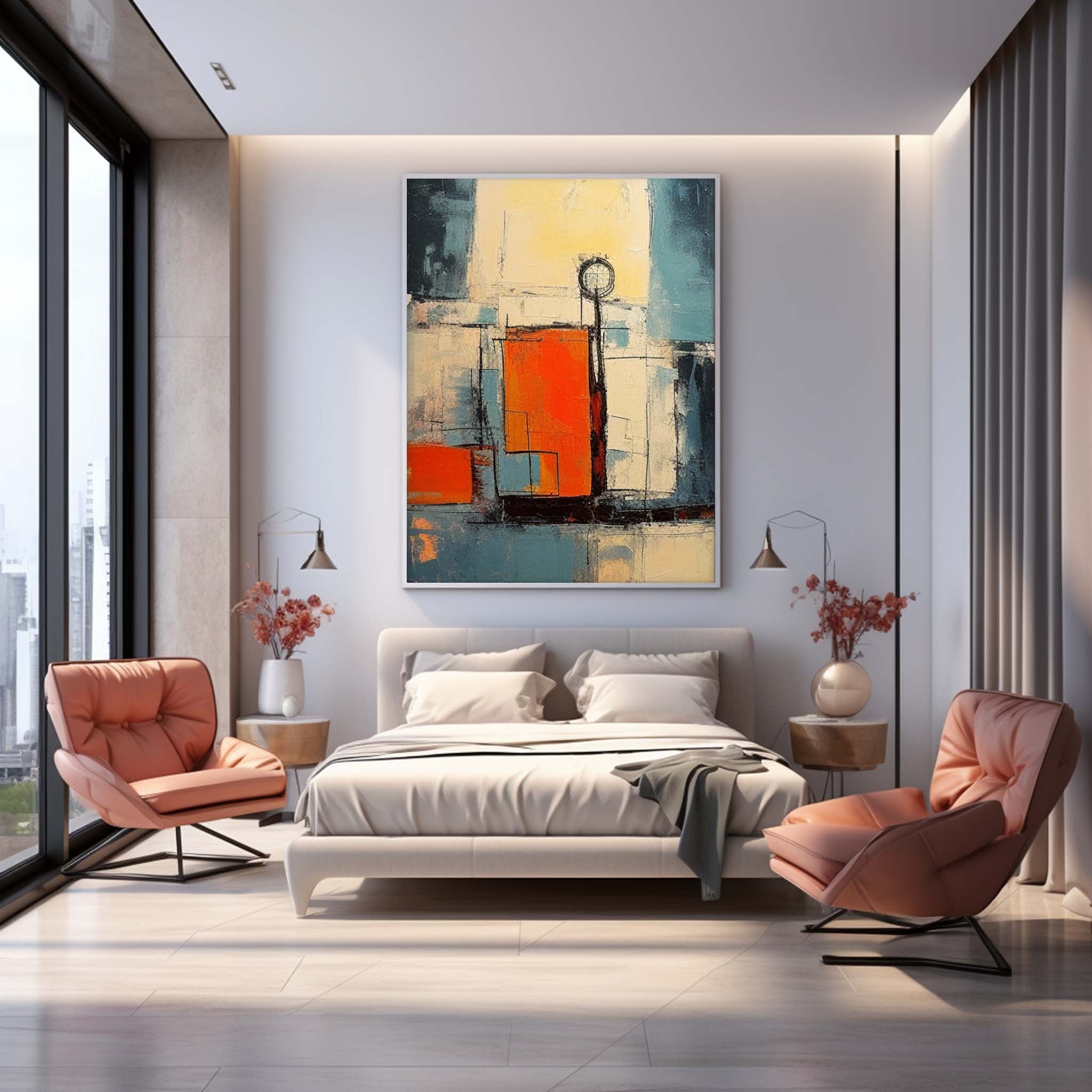 Abstract Canvas Art #AB316