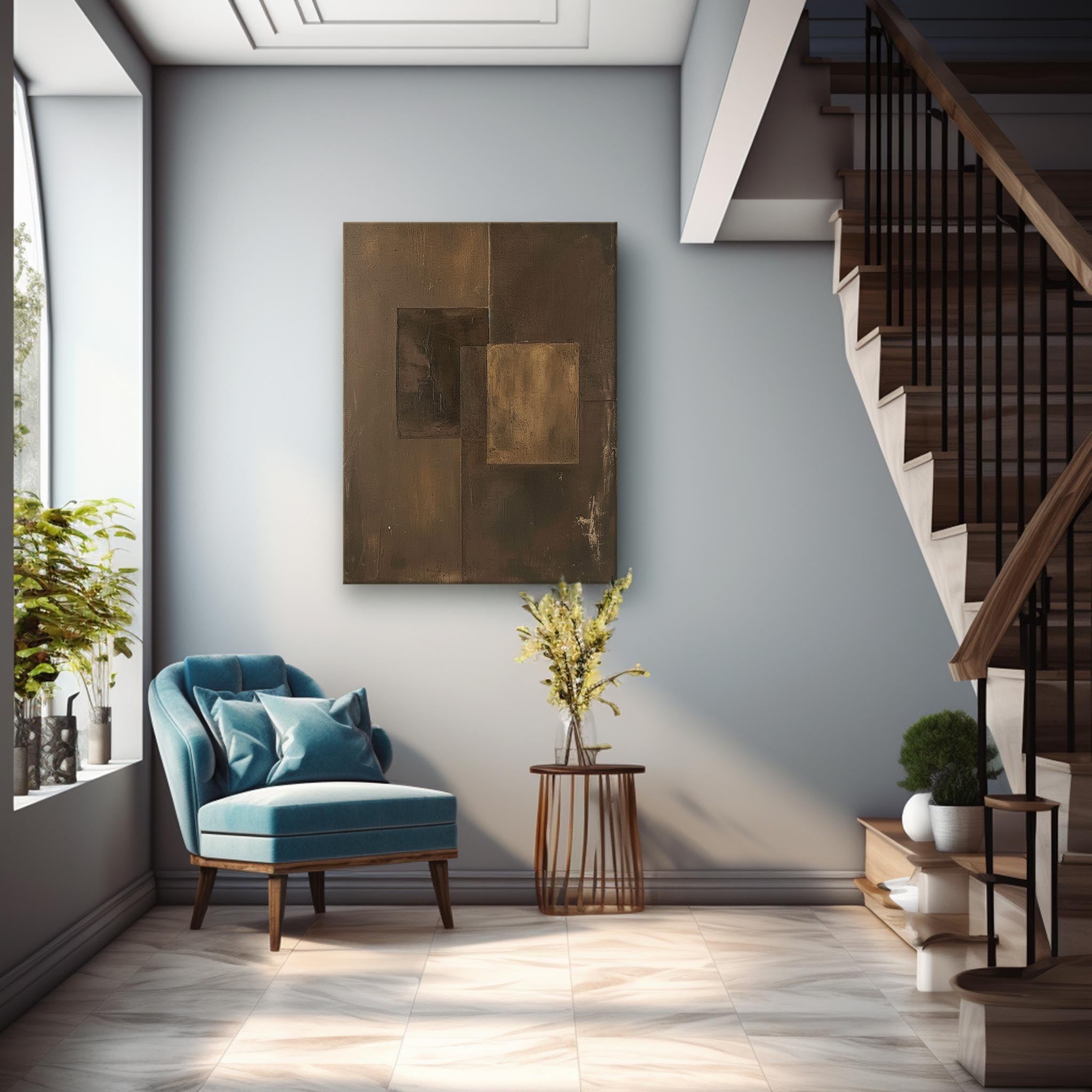 Abstract Canvas Art #AB396