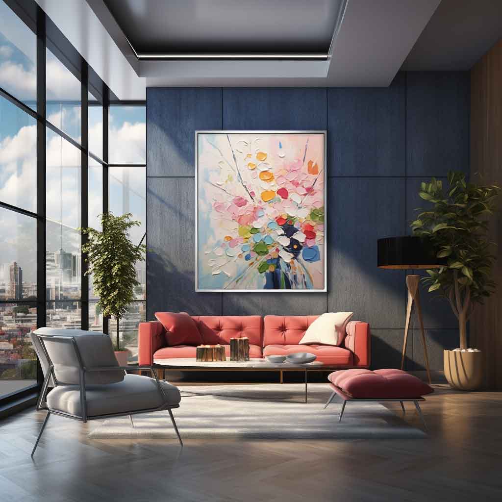 Abstract Canvas Art #AB218