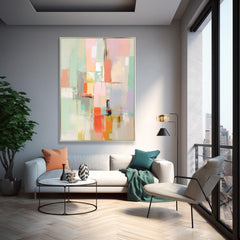 Abstract Canvas Art #AB357