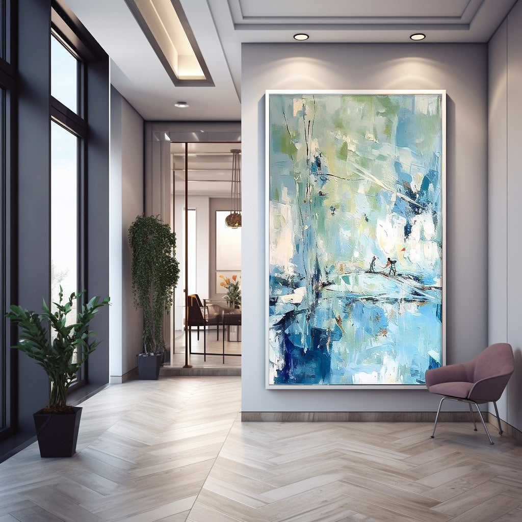 Abstract Canvas Art #AB417