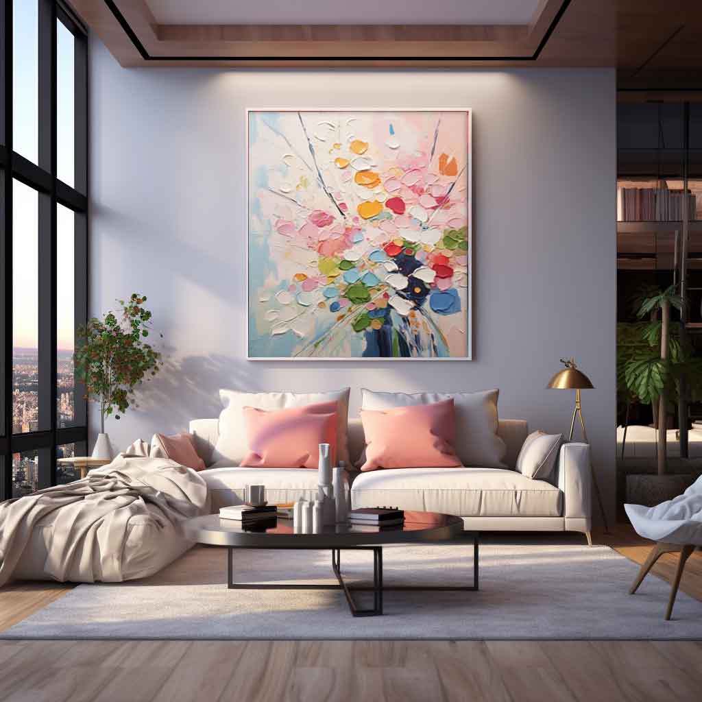 Abstract Canvas Art #AB218