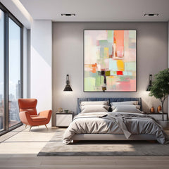 Abstract Canvas Art #AB358