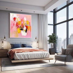 Abstract Canvas Art #AB381