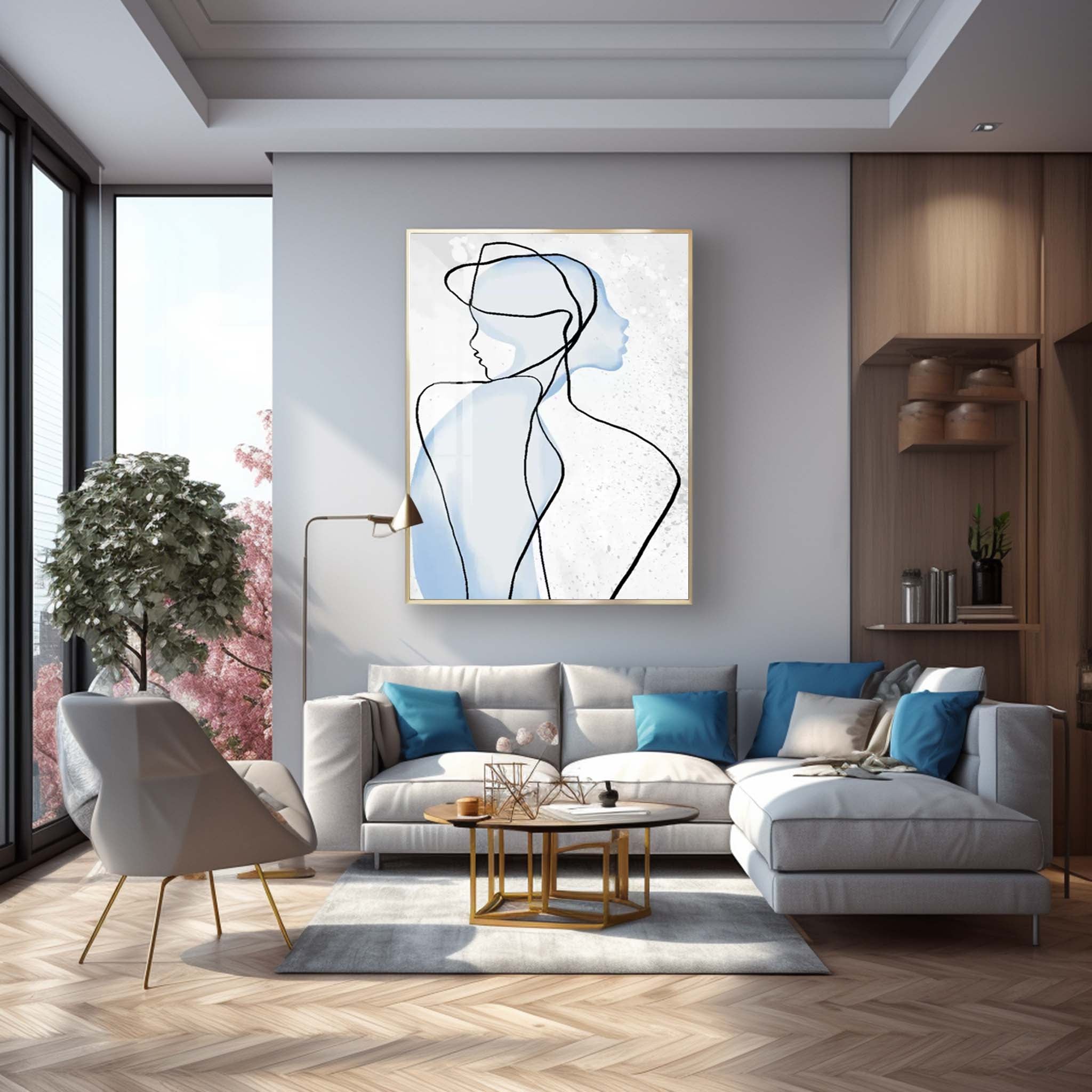 Abstract Canvas Art #AB410