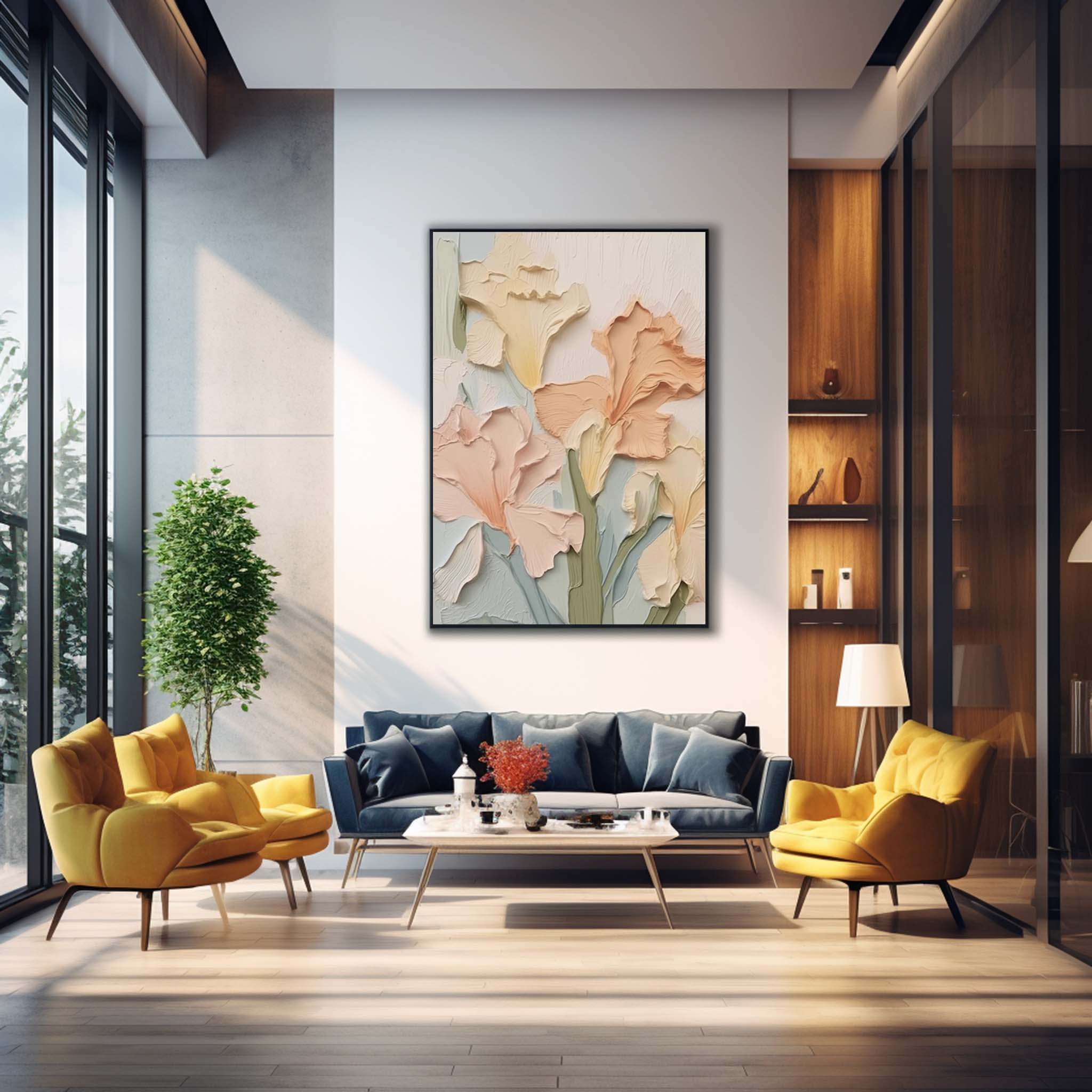 Flower Canvas Art #FL028