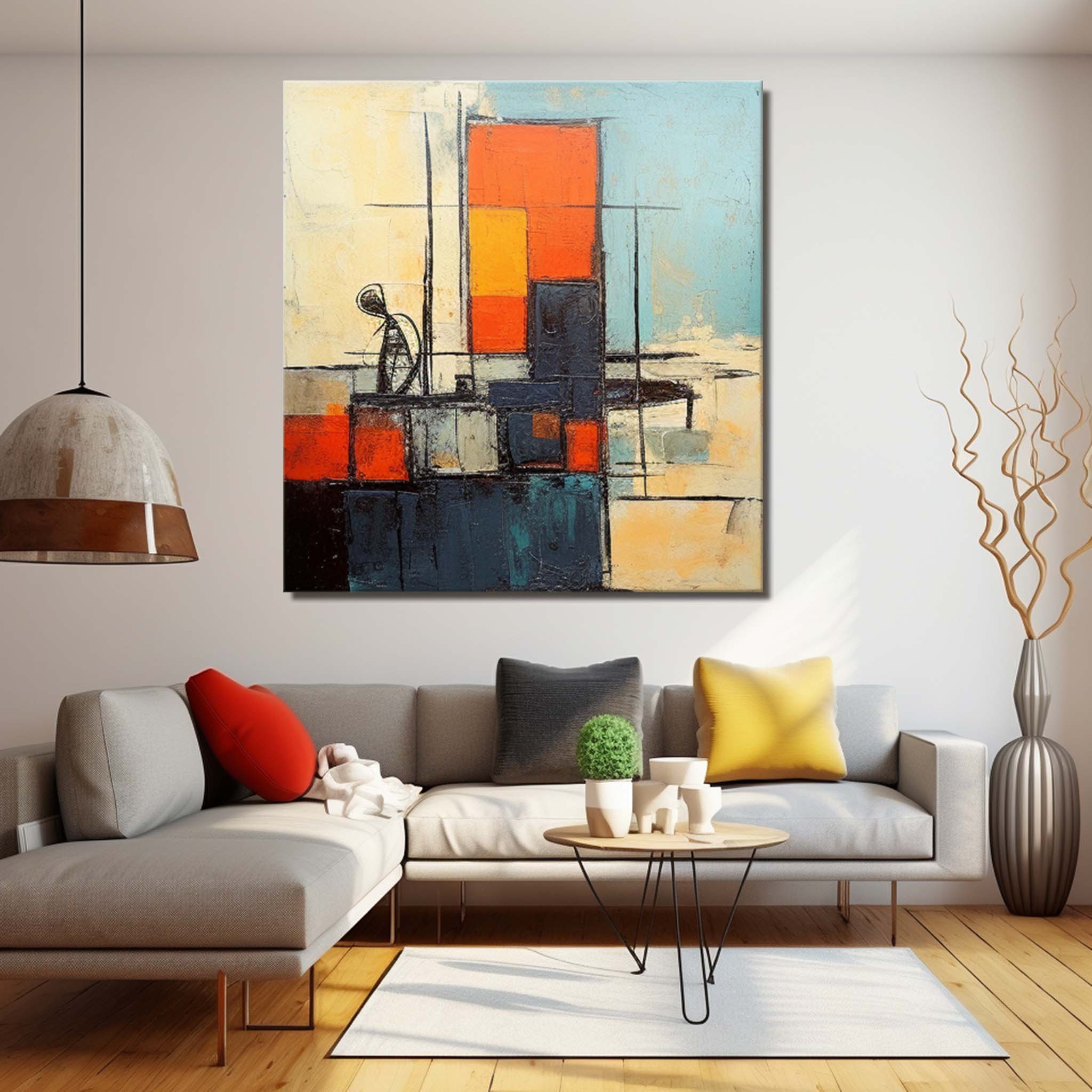 Abstract Canvas Art #AB319