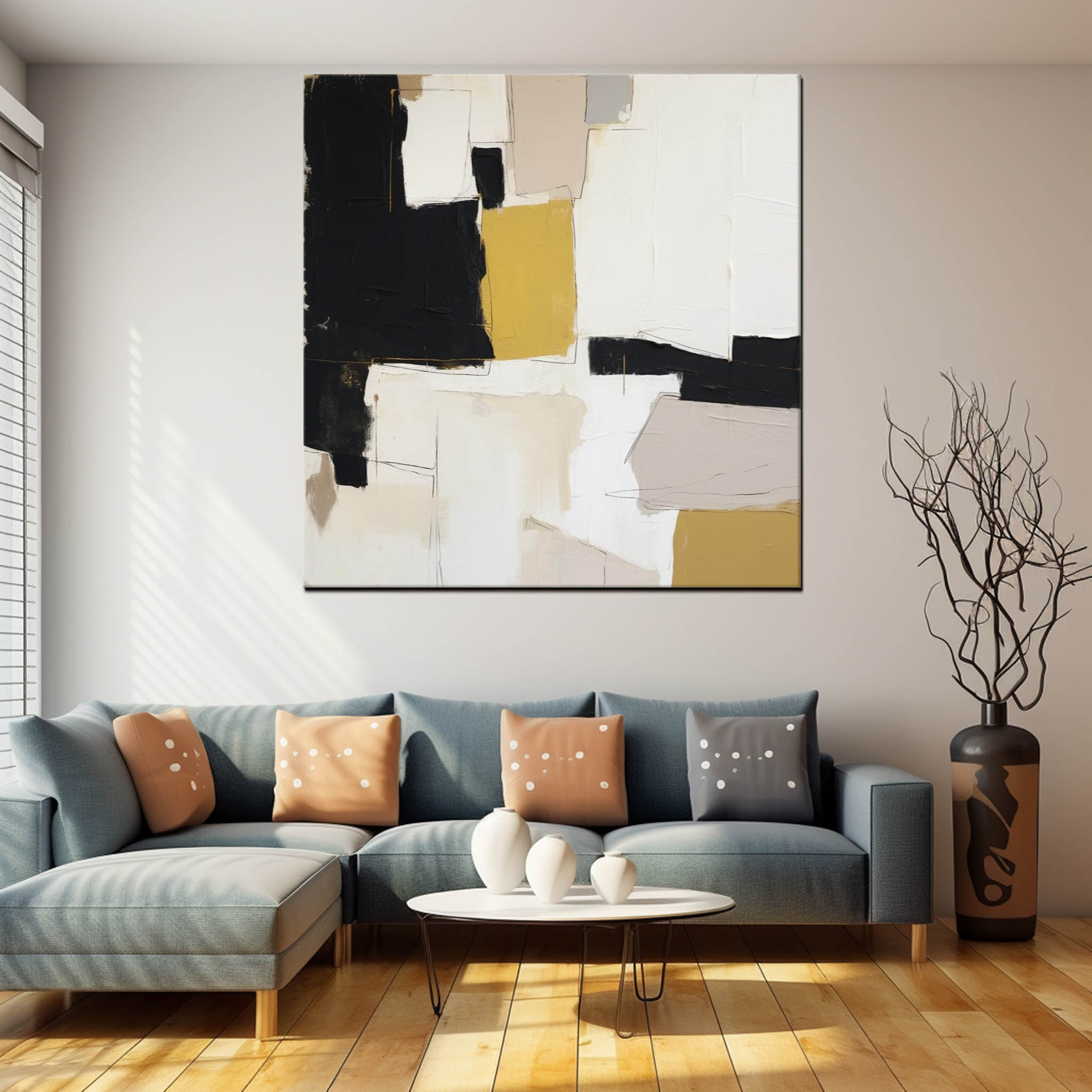 Abstract Canvas Art #AB330