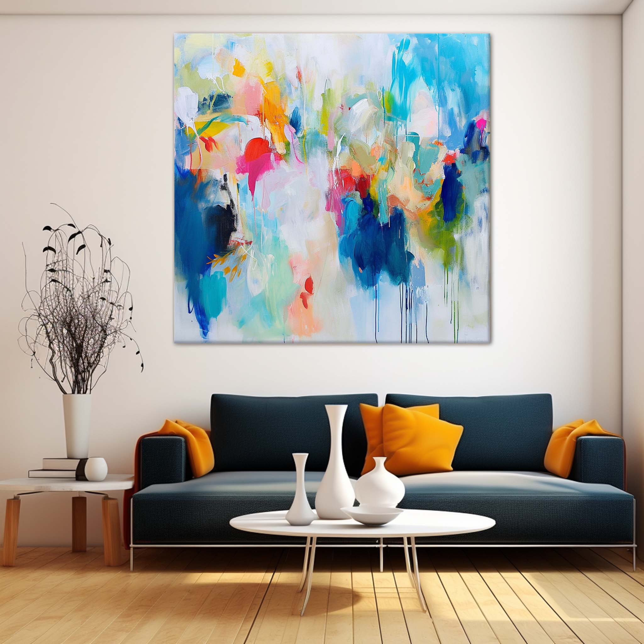 Abstract Canvas Art #AB420