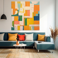 Abstract Canvas Art #AB414