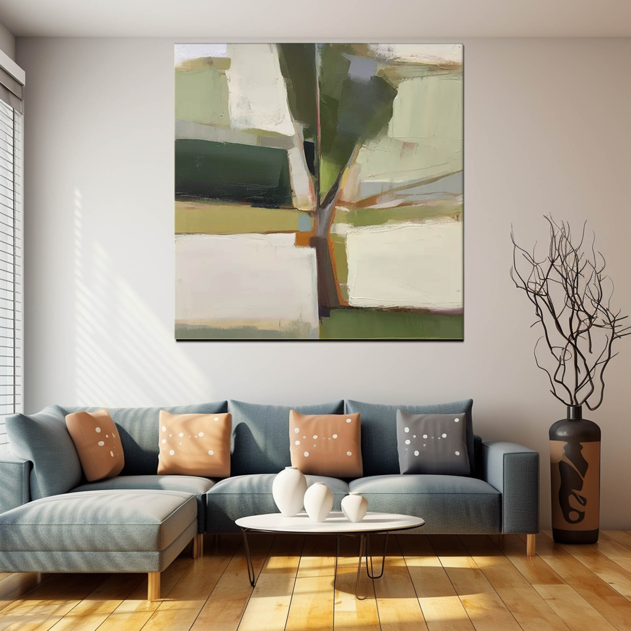 Abstract Canvas Art #AB299