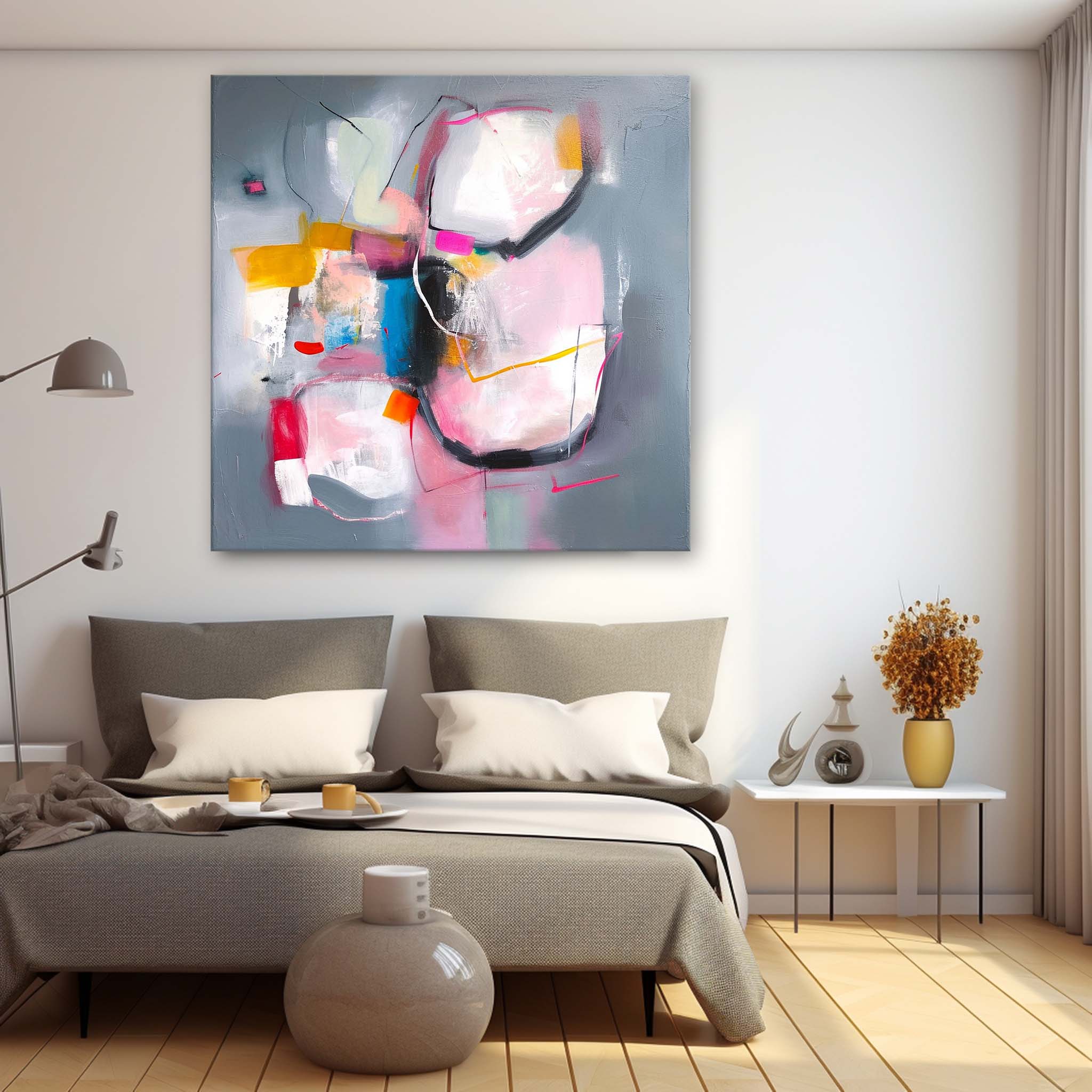 Abstract Canvas Art #AB418