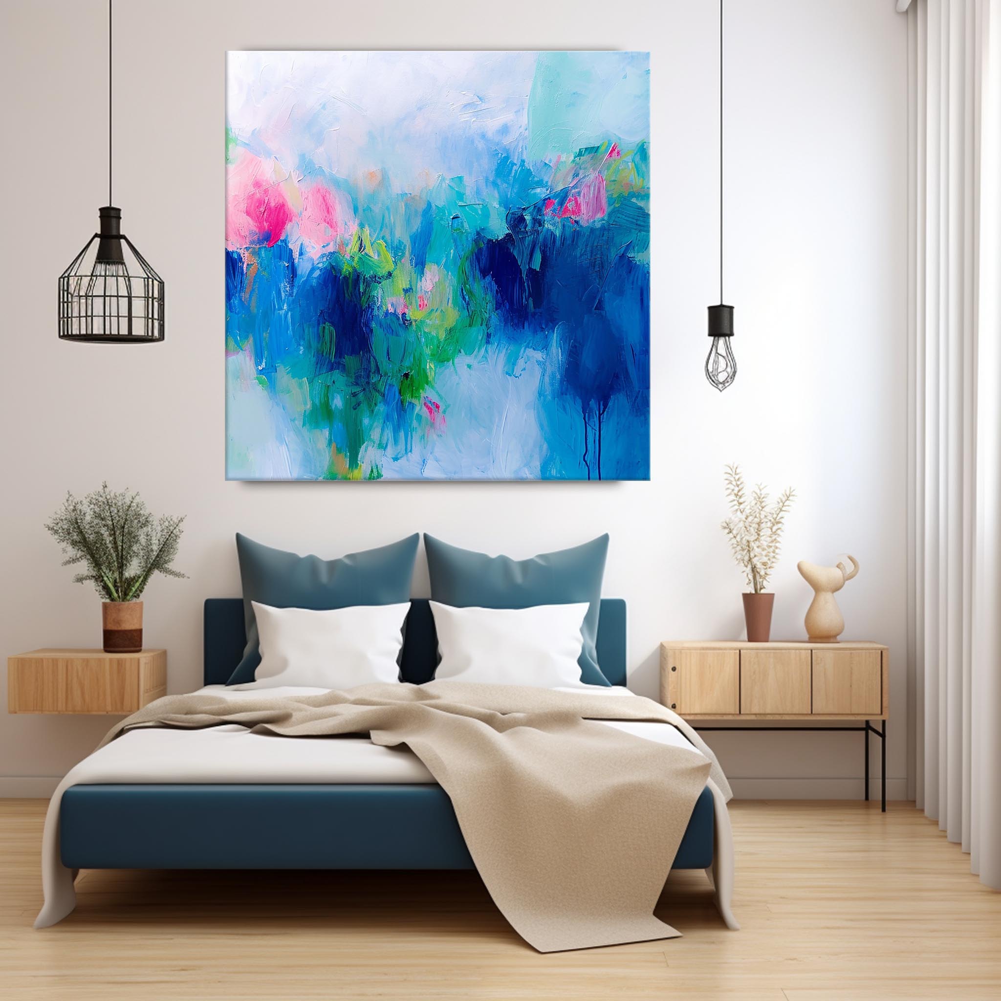 Abstract Canvas Art #AB464