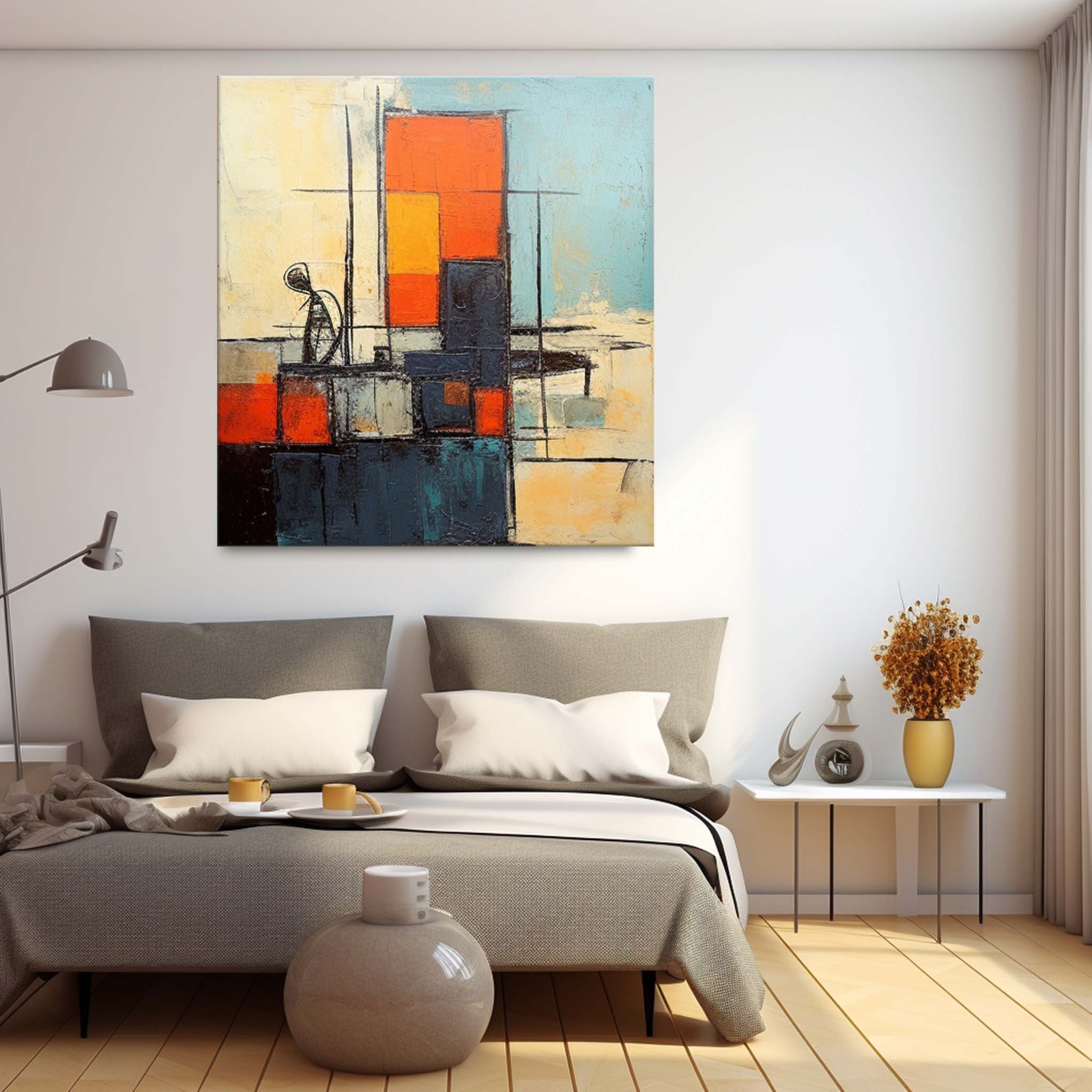 Abstract Canvas Art #AB319