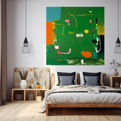 Abstract Canvas Art #AB380