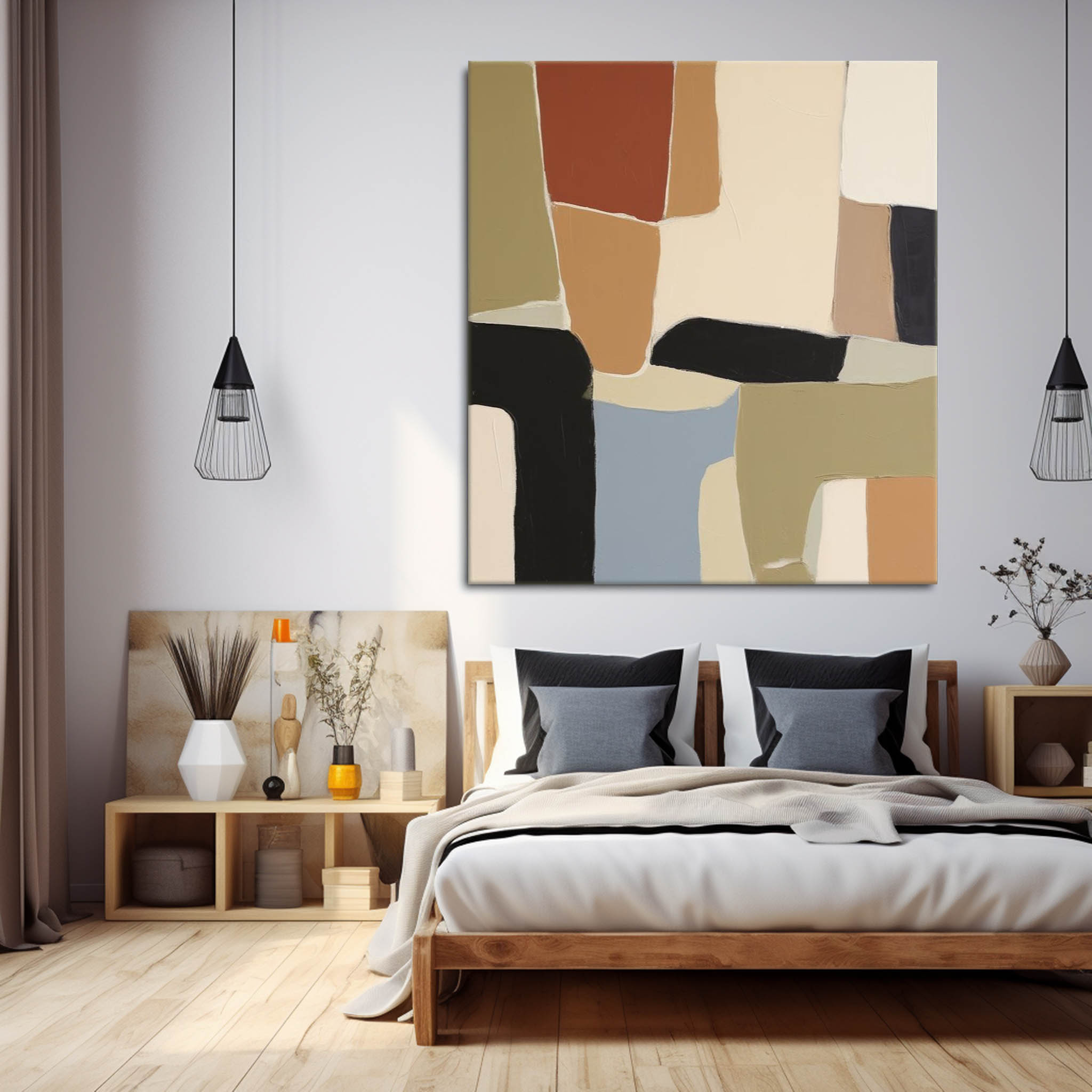 Abstract Canvas Art #AB338