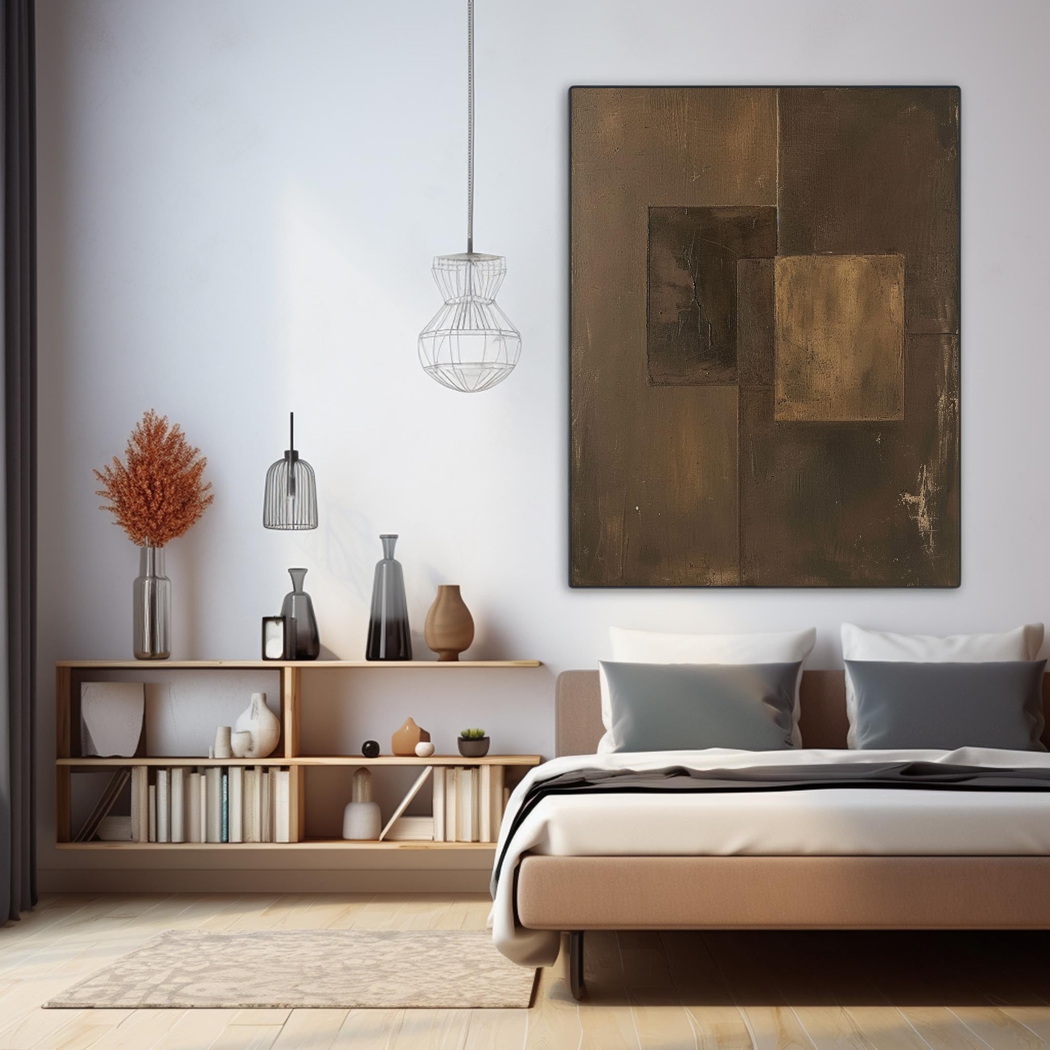 Abstract Canvas Art #AB396