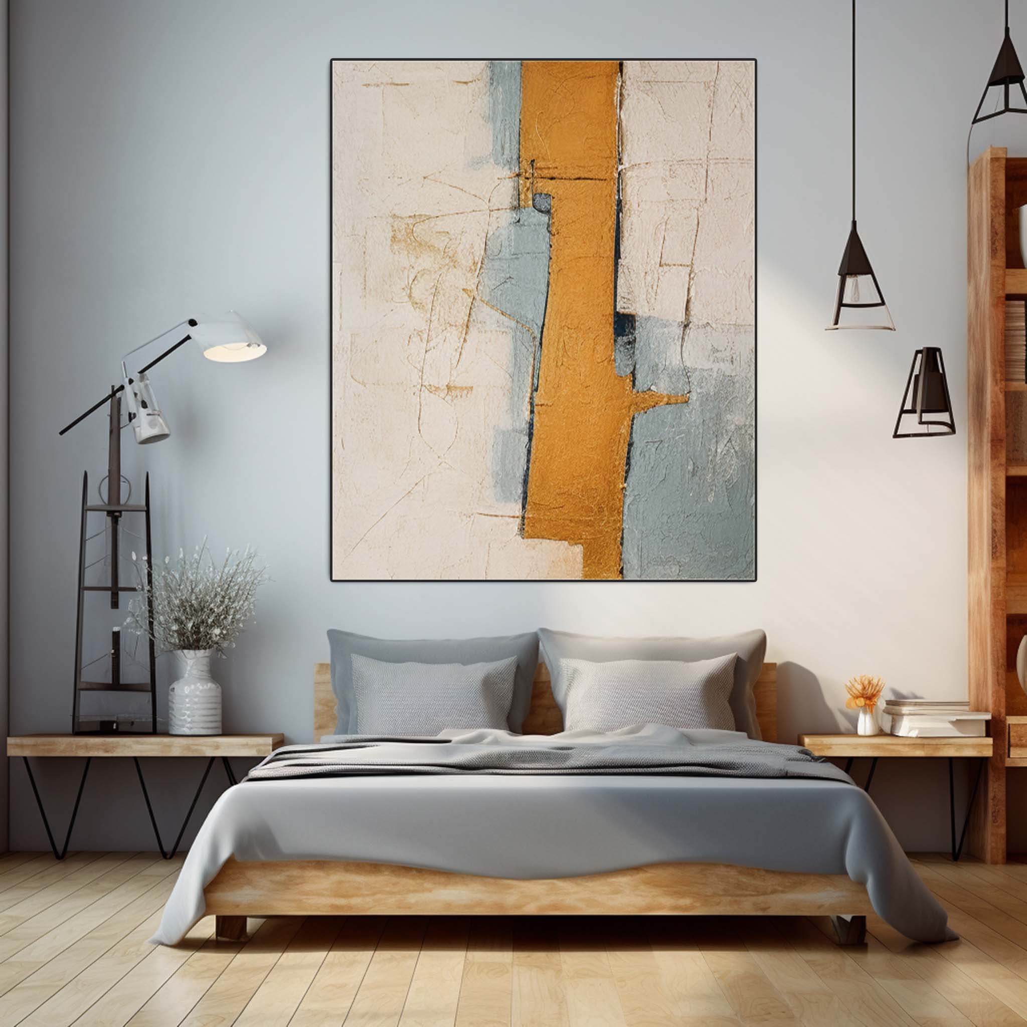 Abstract Canvas Art #AB366