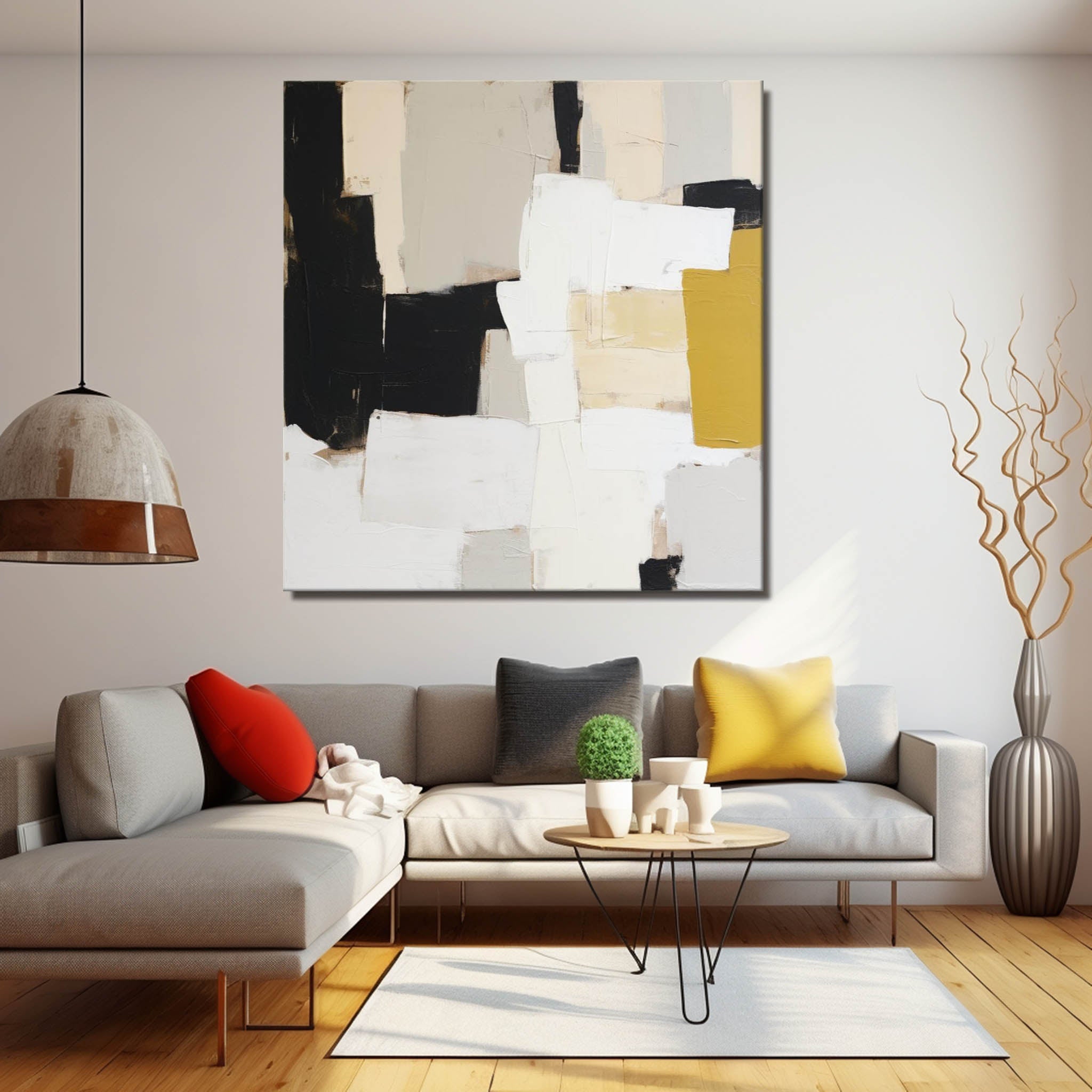 Abstract Canvas Art #AB335