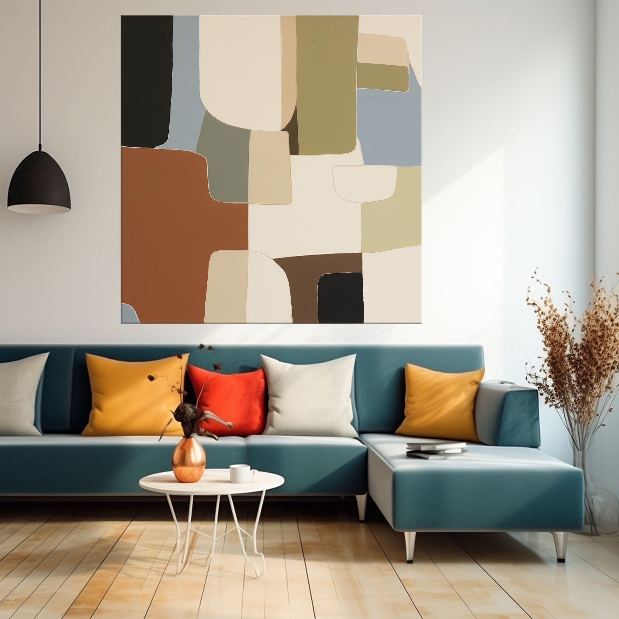 Abstract Canvas Art #AB369
