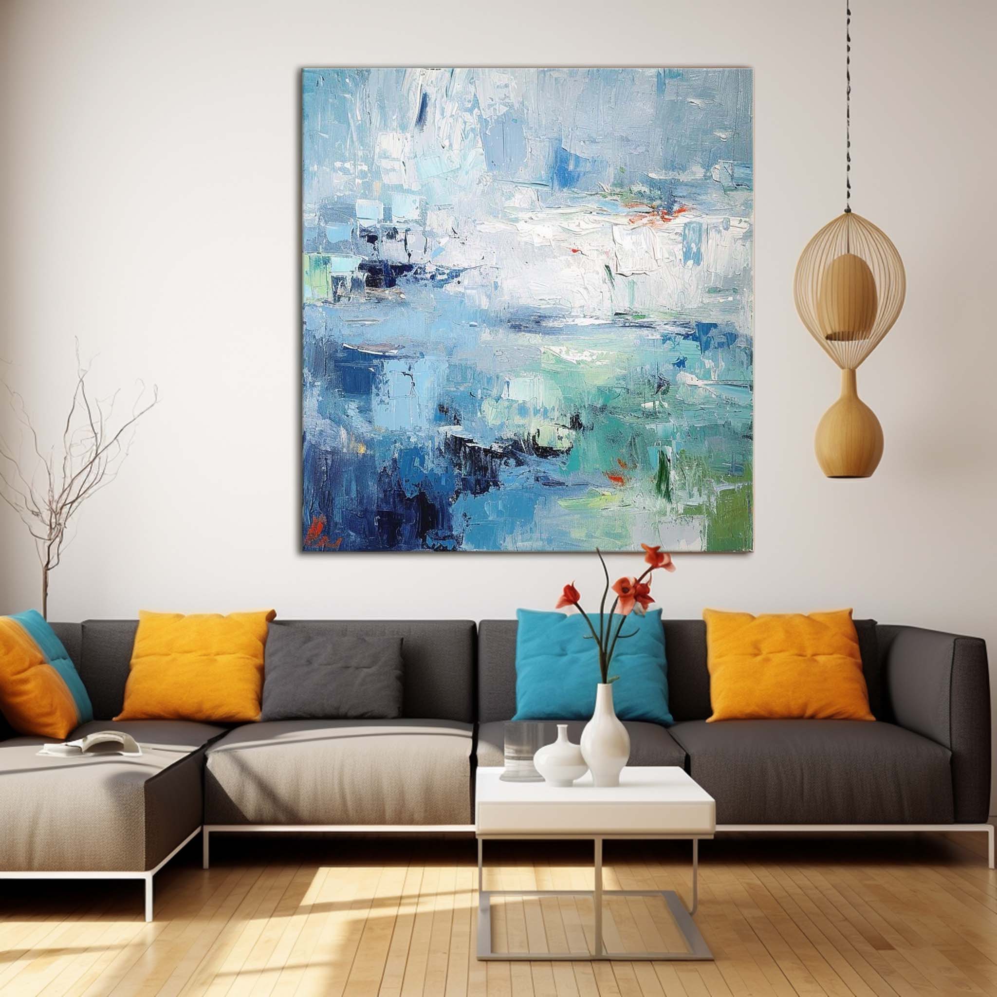 Abstract Canvas Art #AB372