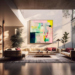 Abstract Canvas Art #AB456
