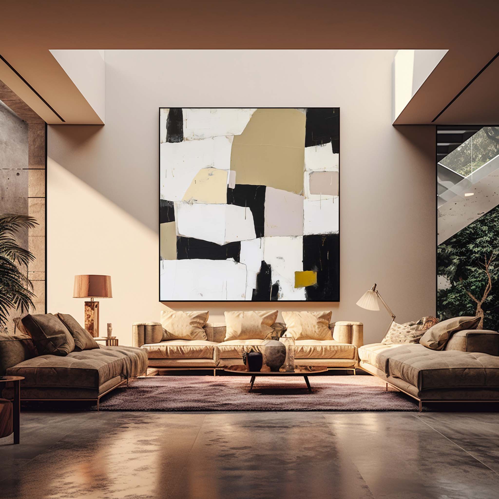 Abstract Canvas Art #AB329