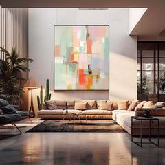 Abstract Canvas Art #AB357