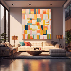 Abstract Canvas Art #AB411
