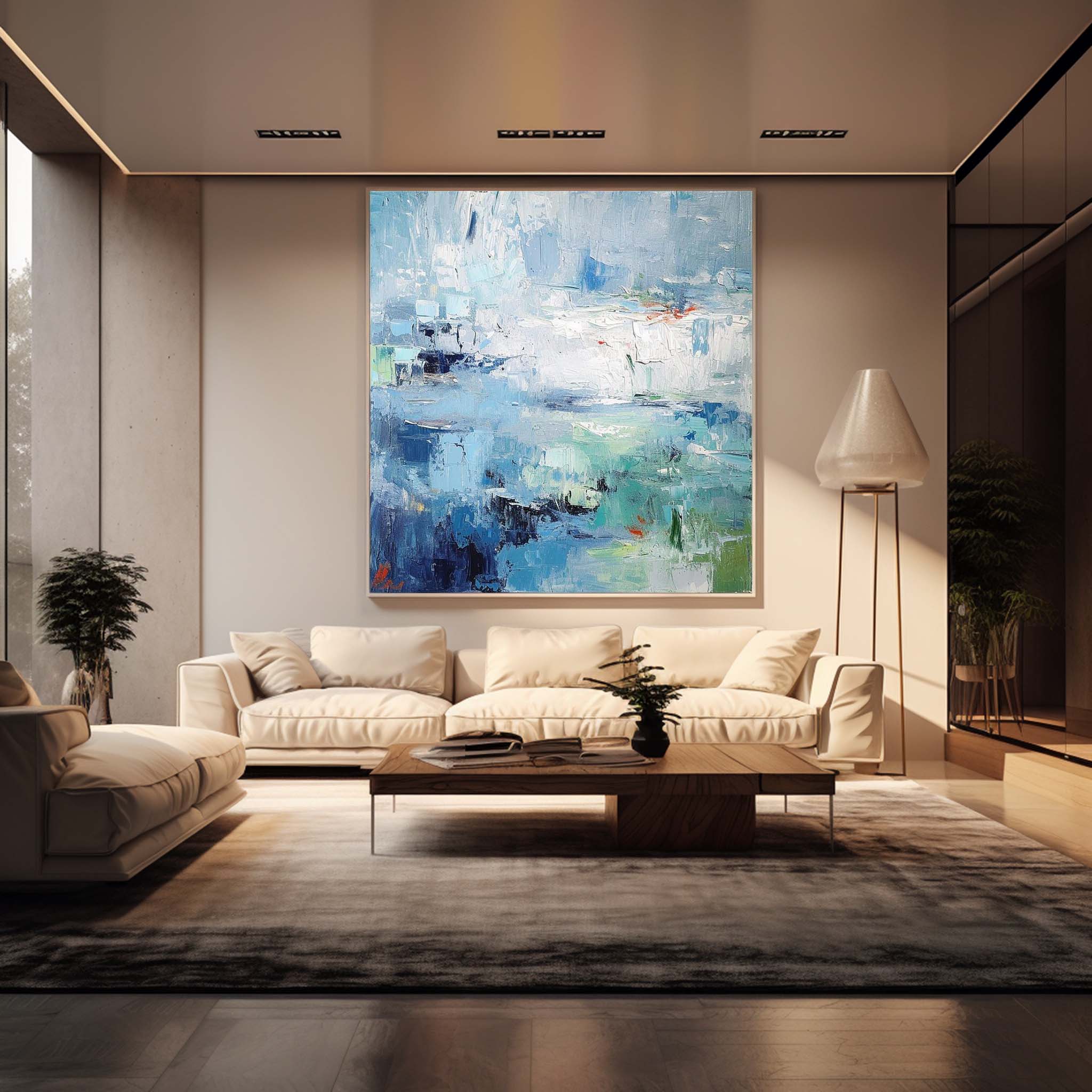 Abstract Canvas Art #AB372