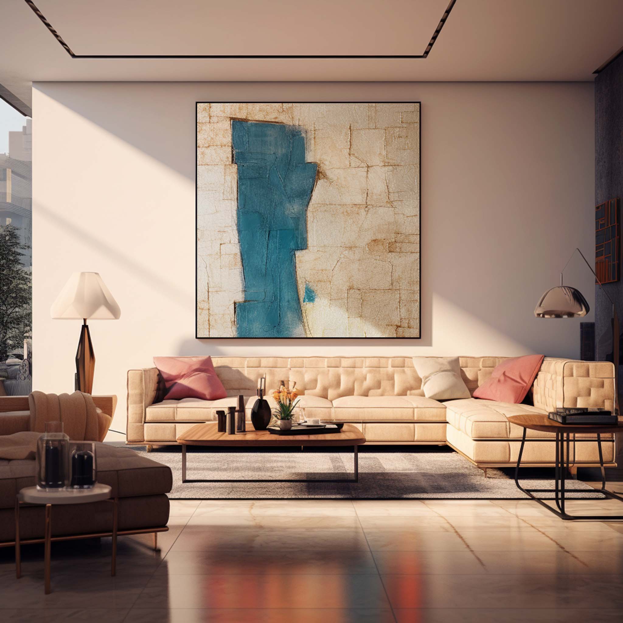 Abstract Canvas Art #AB368