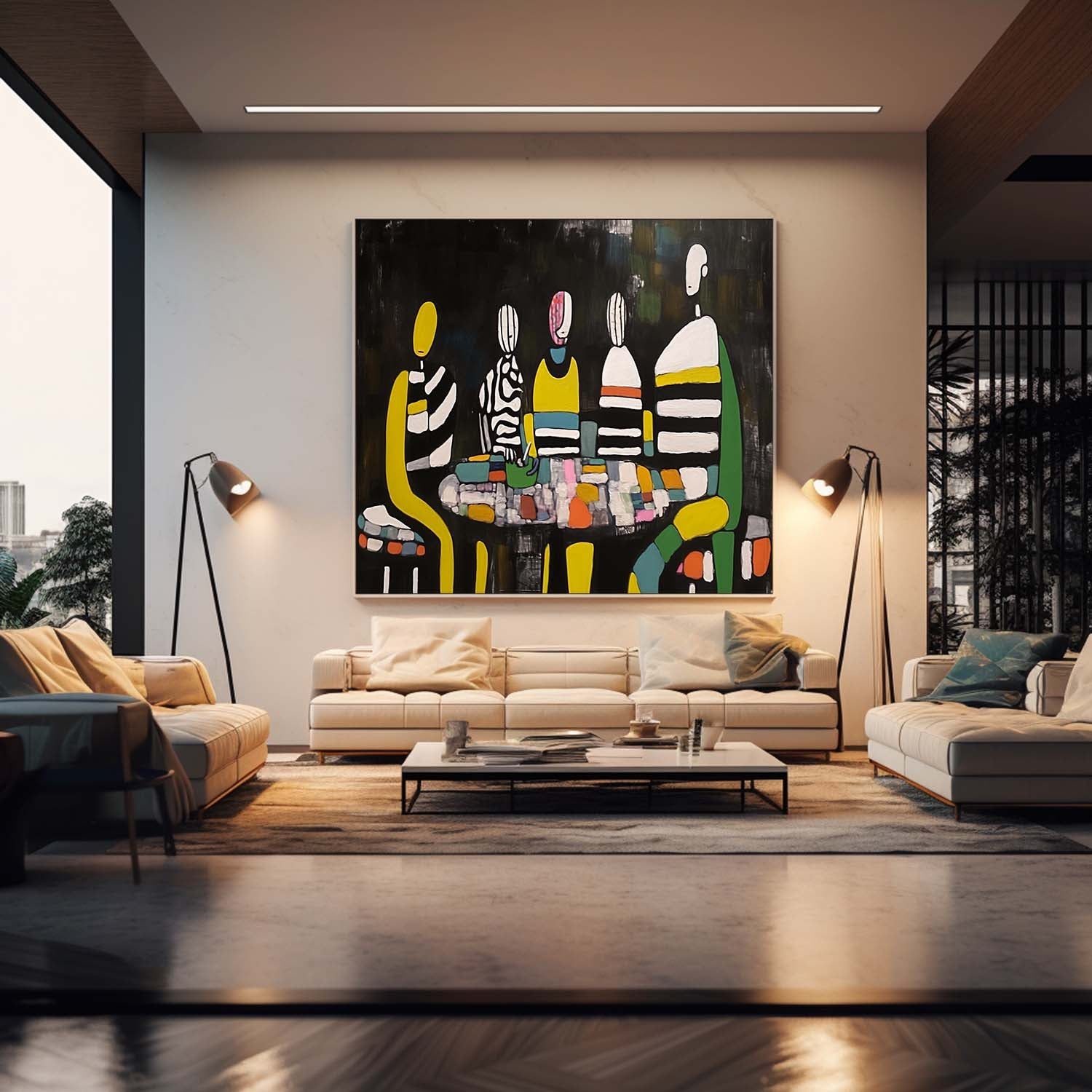 People Canvas Art #PE100