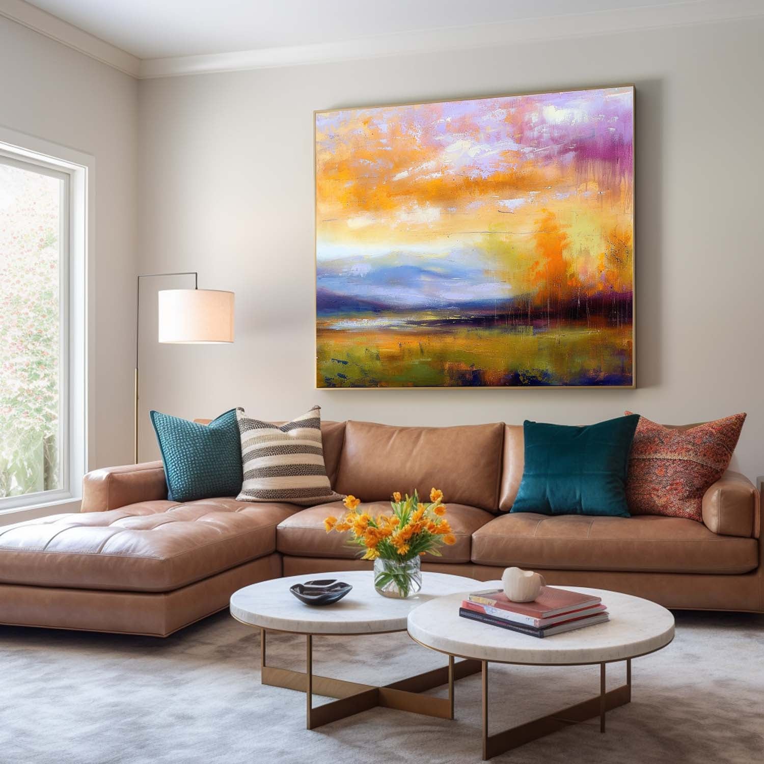 Abstract Canvas Art #AB651