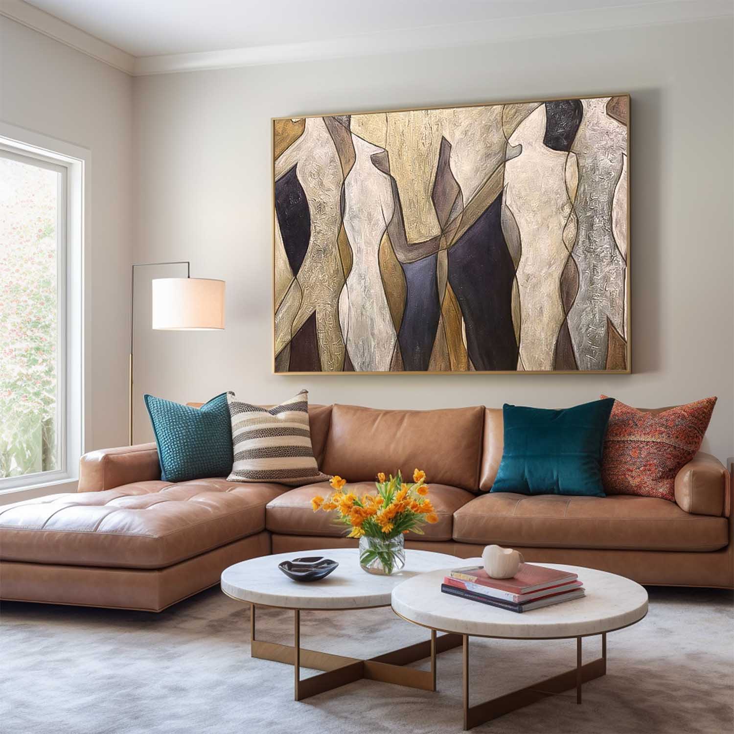 Abstract Canvas Art #AB526