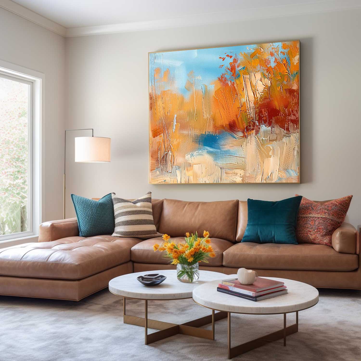 Abstract Canvas Art #AB643