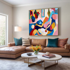 Abstract Canvas Art #AB549