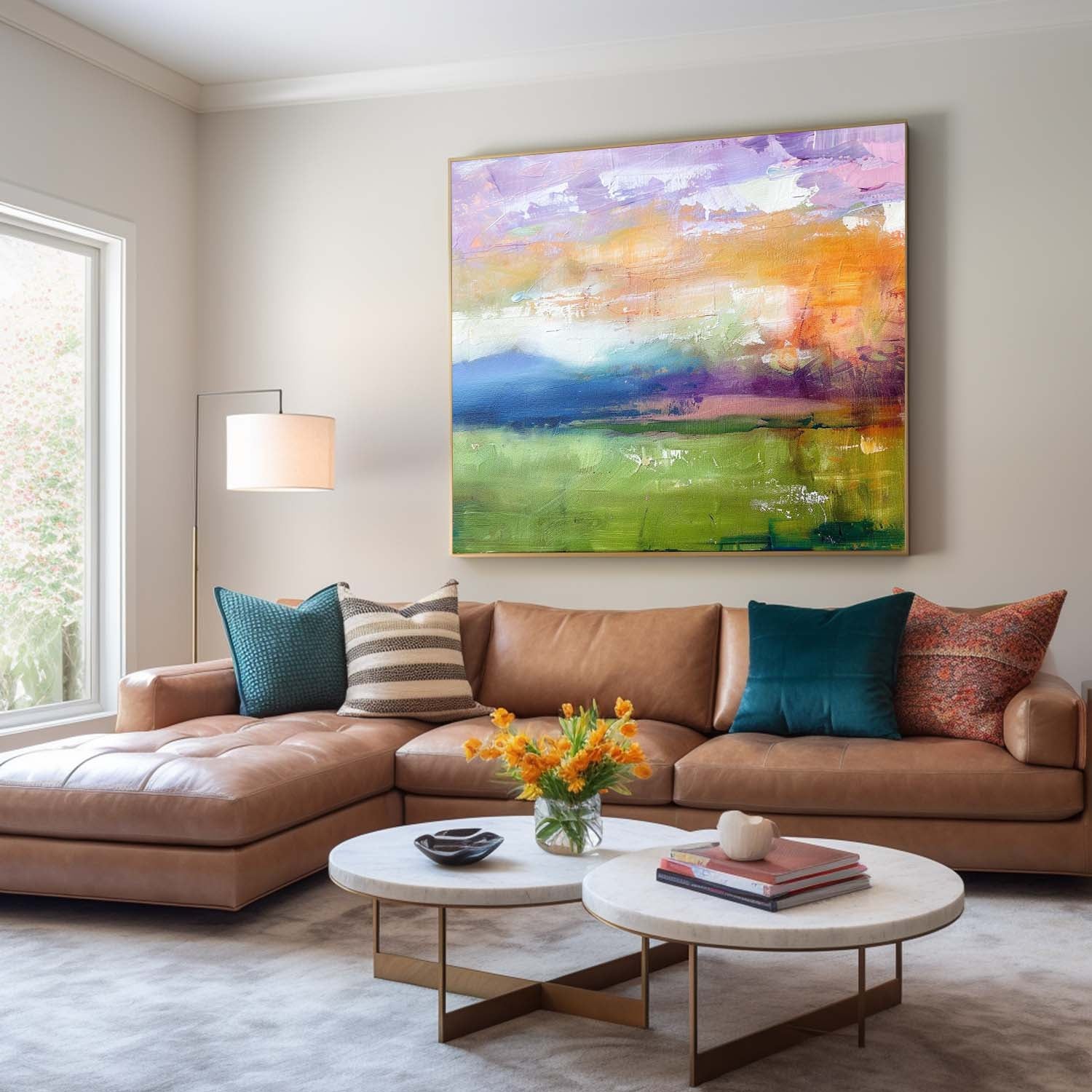 Abstract Canvas Art #AB652
