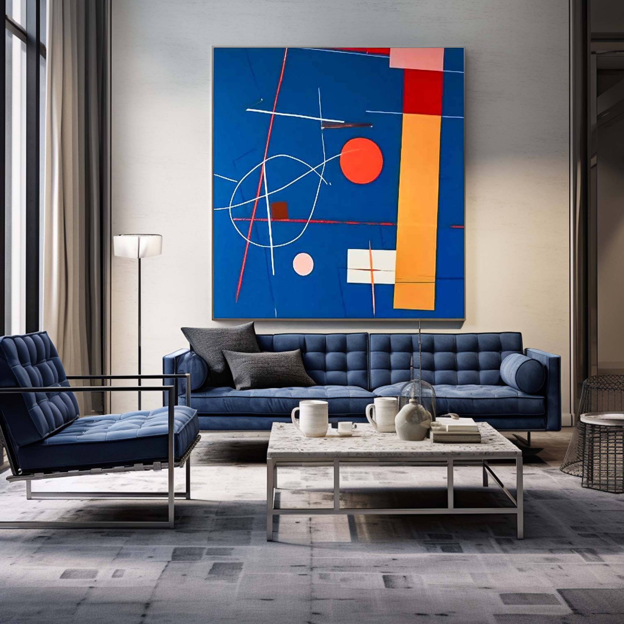 Abstract Canvas Art #AB361