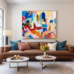Abstract Canvas Art #AB550