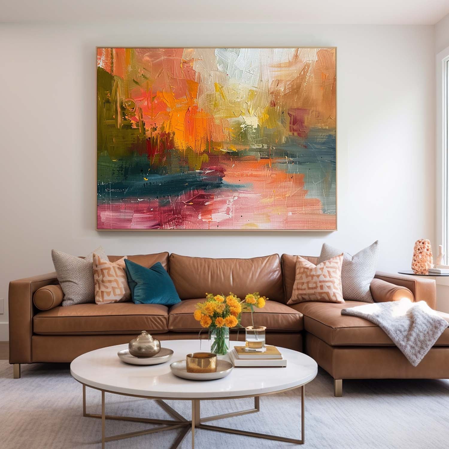Abstract Canvas Art #AB628